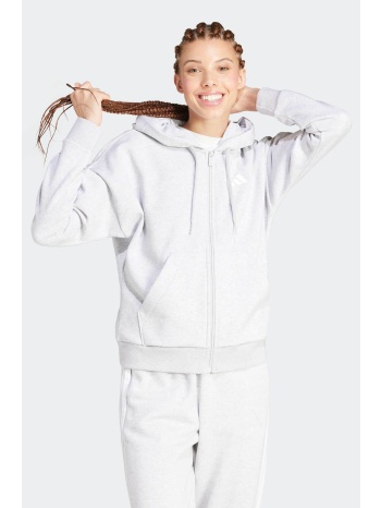 adidas γυναικεία ζακέτα φούτερ με κουκούλα regular fit