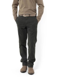 the bostonians ανδρικό chino παντελόνι gabardine regular fit - cn252602 χακί