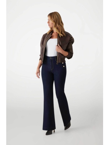 guess γυναικείο τζιν παντελόνι chino με διακοσμητικά