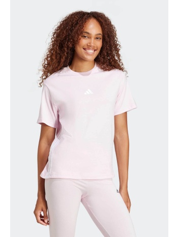 adidas γυναικείο t-shirt regular fit `essentials 3-stripes