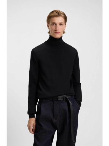 hugo boss ανδρική μάλλινη μπλούζα ζιβάγκο slim fit `san