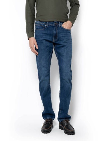 nautica ανδρικό τζιν παντελόνι πεντάτσεπο straight fit 