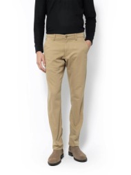 nautica ανδρικό παντελόνι chino μονόχρωμο classic fit - p57901 μπεζ