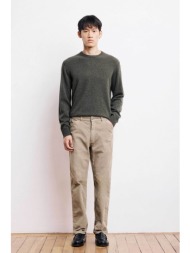 hartford ανδρικό παντελόνι κοτλέ straight fit `terrence` - be52100 μπεζ