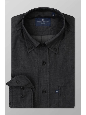 oxford company ανδρικό πουκάμισο button down regular fit