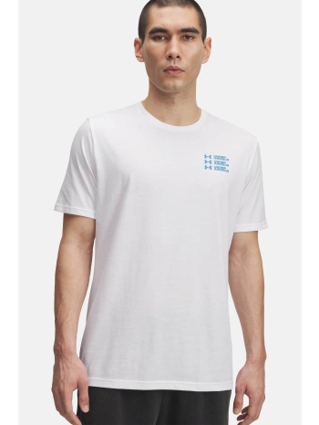 under armour ανδρικό t-shirt `triple stack left chest logo` σε προσφορά
