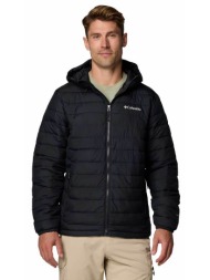 columbia ανδρικό μπουφάν με κουκούλα `powder lite™ ii` - 2086944010l μαύρο