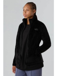 the north face γυναικεία ζακέτα fleece standard fit `osito` - nf0a7uqj4h01 μαύρο