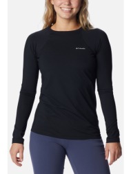columbia γυναικεία ισοθερμική μπλούζα `midweight stretch baselayer` - al6763011m μαύρο