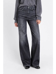 twinset γυναικείο παντελόνι flared fit - 252tp2550 μαύρο