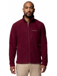 columbia ανδρική ζακέτα fleece `fast trek™ ii` - am3039a010s μπορντό