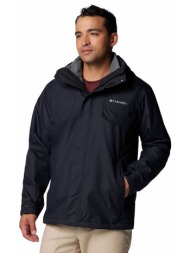 columbia ανδρικό μπουφάν με κουκούλα `bugaboo™ iii fleece interchange` - 2096904010l μαύρο