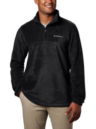 columbia ανδρική μπλούζα fleece με 1/2 φερμουάρ `steens mountain™` - 1620191010s μαύρο