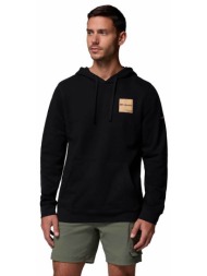 columbia ανδρική μπλούζα φούτερ με κουκούλα `columbia trek™` - 1957913006l μαύρο