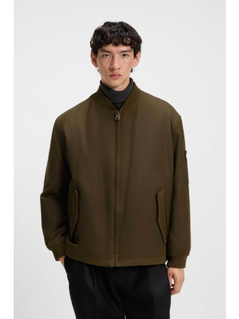 hugo boss ανδρικό bomber jacket relaxed fit `bazer`  σε προσφορά