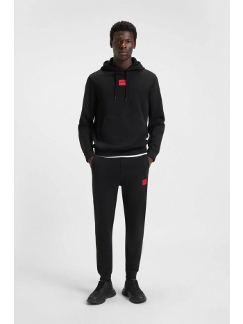 hugo boss ανδρικό παντελόνι φόρμας με contrast logo patch