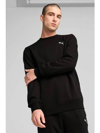 puma ανδρική μπλούζα φούτερ με λογότυπο regular fit