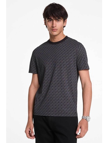 michael kors ανδρικό t-shirt με all-over monogram print