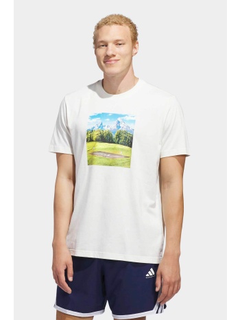 adidas ανδρικό t-shirt loose fit `escape alpine` - kc9260