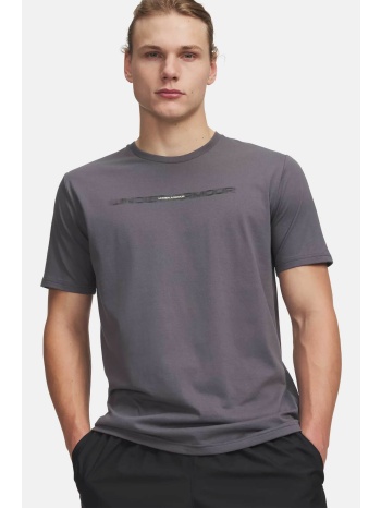 under armour ανδρικό t-shirt με graphic logo loose fit `ua