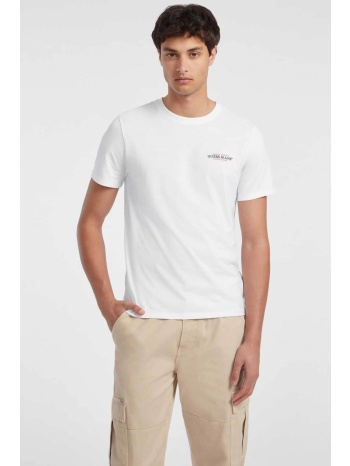 guess ανδρικό t-shirt με λογότυπο slim fit - m4yi55k8hm0