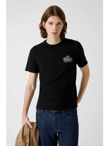 guess ανδρικό t-shirt με λογότυπο slim fit - m6ri38k8hm0