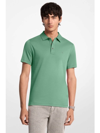 michael kors ανδρική μπλούζα πόλο με κεντημένο monogram