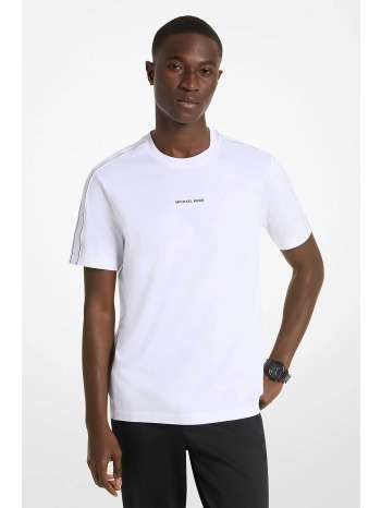 michael kors ανδρικό t-shirt με logo tape στους ώμους
