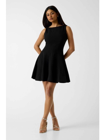 guess γυναικείο mini αμάνικο φόρεμα regular fit `dafne` 