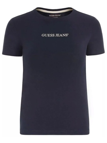 guess γυναικείο t-shirt με λογότυπο slim fit - w4yi01j1314