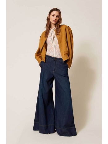 twinset γυναικείο τζιν παντελόνι palazzo fit - 261tp2671