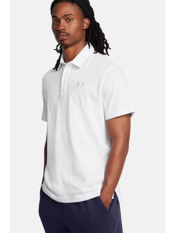 under armour ανδρική μπλούζα πόλο με λογότυπο loose fit `ua