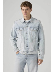 levi`s® ανδρικό denim jacket standard fit `trucker` - 723340775 denim blue ανοιχτό
