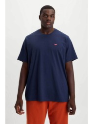 levi`s® ανδρικό t-shirt με λογότυπο regular fit `original housemark` (big & tall) - 173850006 μπλε σ
