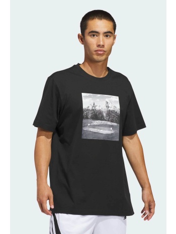 adidas ανδρικό t-shirt loose fit `escape alpine` - jz7538