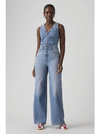 levi`s® γυναικεία denim ολόσωμη φόρμα αμάνικη πεντάτσεπη