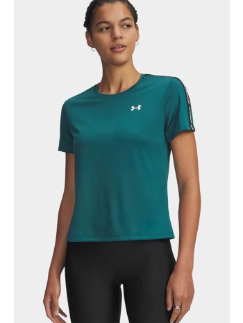 under armour γυναικείο t-shirt με logo tape loose fit `ua