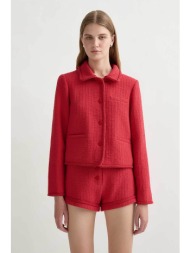 posse γυναικείο σακάκι `jacqueline` - ps1752-sca κόκκινο