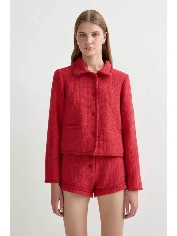 posse γυναικείο σακάκι `jacqueline` - ps1752-sca κόκκινο