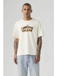 levi`s® ανδρικό t-shirt με λογότυπο relaxed fit `graphic` - 161432445 εκρού