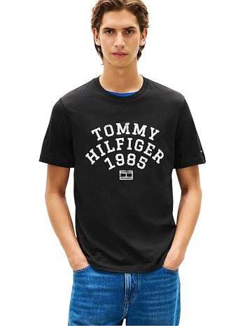 tommy hilfiger ανδρικό t-shirt με logo print regular fit 