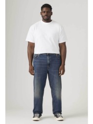 levi`s® ανδρικό τζιν παντελόνι πεντάτσεπο regular tapered fit `502™` (big & tall) - 596840161 denim 