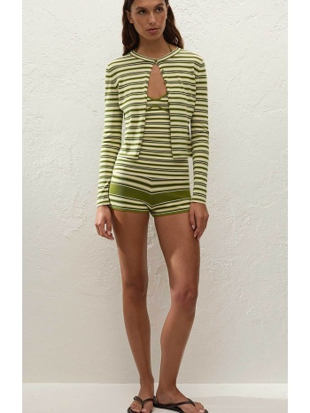 faithful the brand γυναικεία ζακέτα με ριγέ σχέδιο 