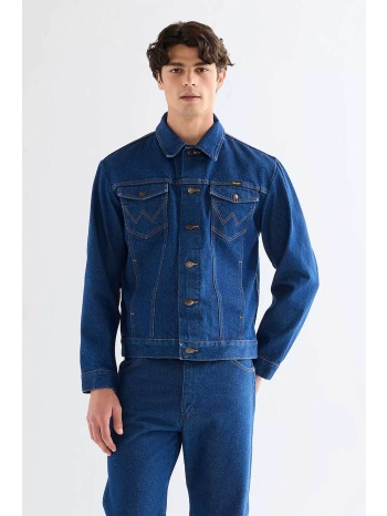 wrangler® ανδρικό denim jacket regular fit `cowboy` 