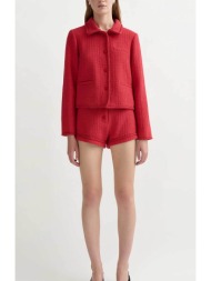 posse γυναικείο σορτς ψηλόμεσο `jacqueline` - ps1778-sca κόκκινο