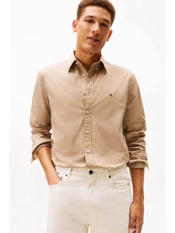 tommy hilfiger ανδρικό πουκάμισο button down με κεντημένο