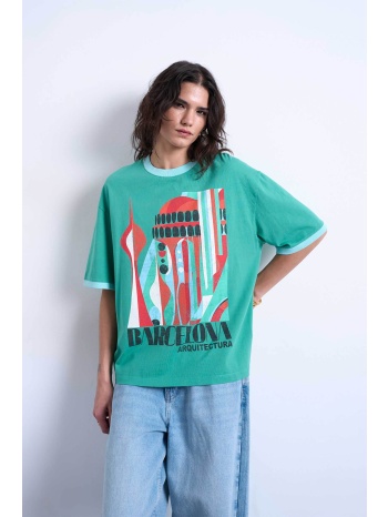 topshop γυναικείο t-shirt με print `tsemily` - 31000819