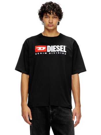 diesel ανδρικό t-shirt με λογότυπο relaxed fit `t-boxt-div`