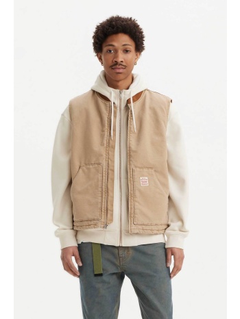 levi`s® ανδρικό canvas αμάνικο μπουφάν relaxed fit
