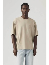 levi`s® ανδρικό t-shirt με graphic design loose fit `half-sleeve` - a58050065 μπεζ
